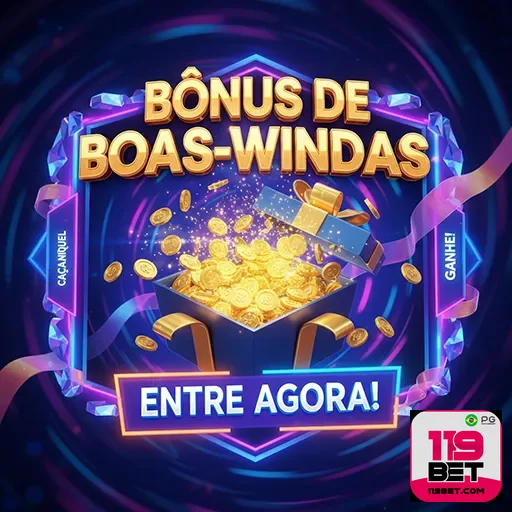 Promoção de bônus de boas-vindas em cassino digital