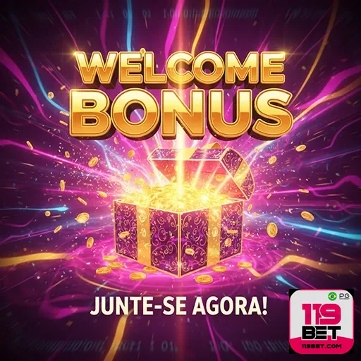 Imagem promocional do 119bet destacando o bônus de 5%, relacionado ao site 119bet