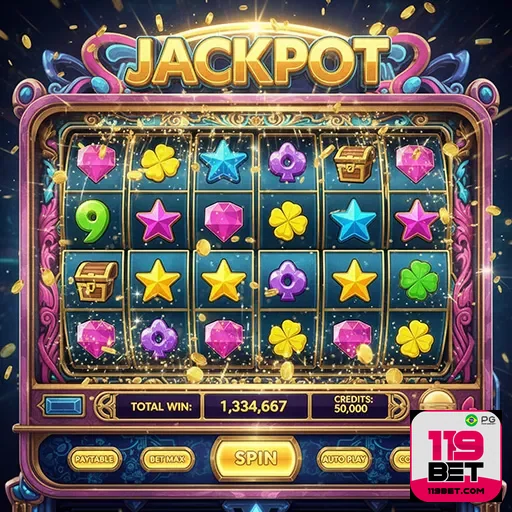 Imagem de jogos de slot confiáveis e seguros no 119bet